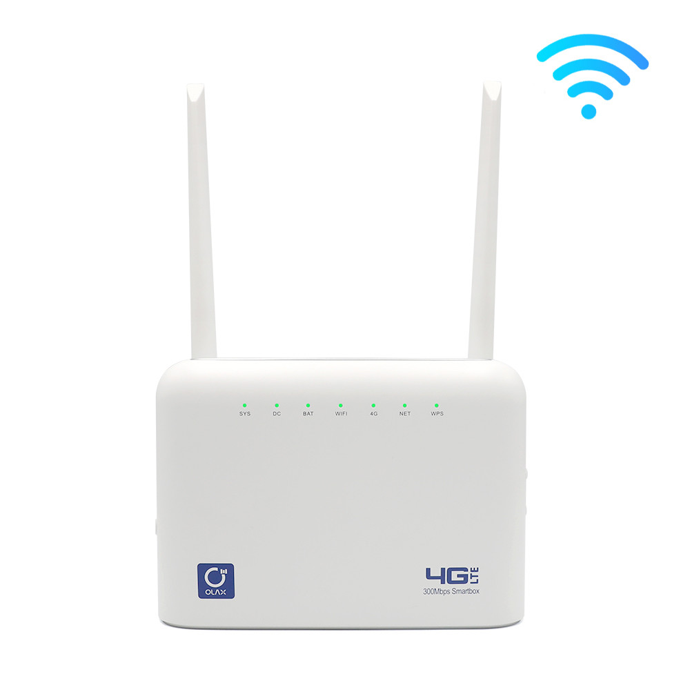 Outdoor CPE Wifi Router 4g Modem With Sim Card Slot 300mbps 4 LAN Ports