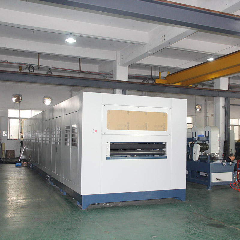Copper-aluminum/steel-aluminum/titanium-aluminum composite material plate automatic polishing machine