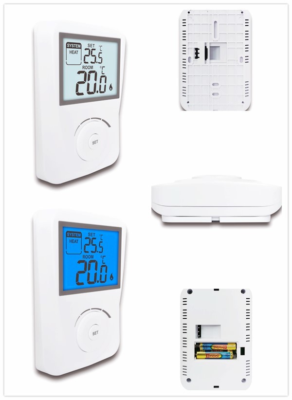 Indoor Wired Room Thermostat For Temperature Control ROHS FCC CSA