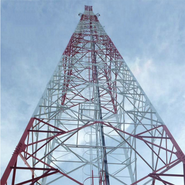 Self Support Four Column GSM 3 Legged Tower