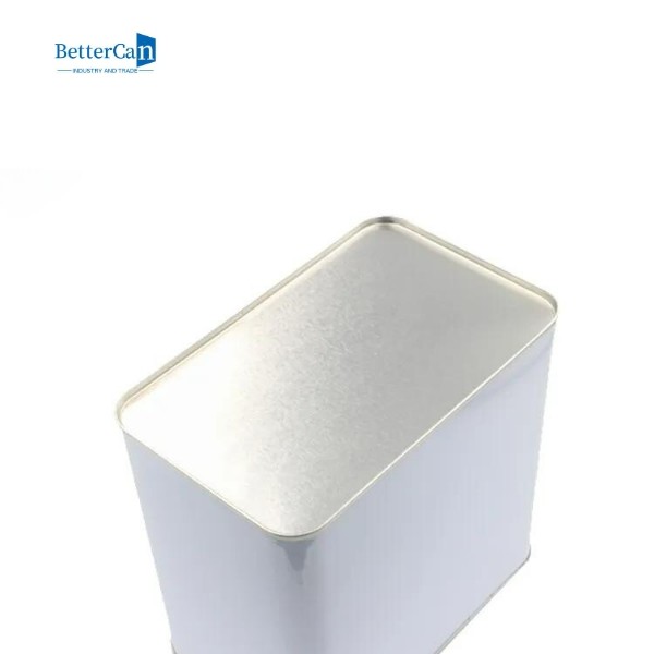 5L Square Tin Canisters , Metal Coating Can Tin For Hardener
