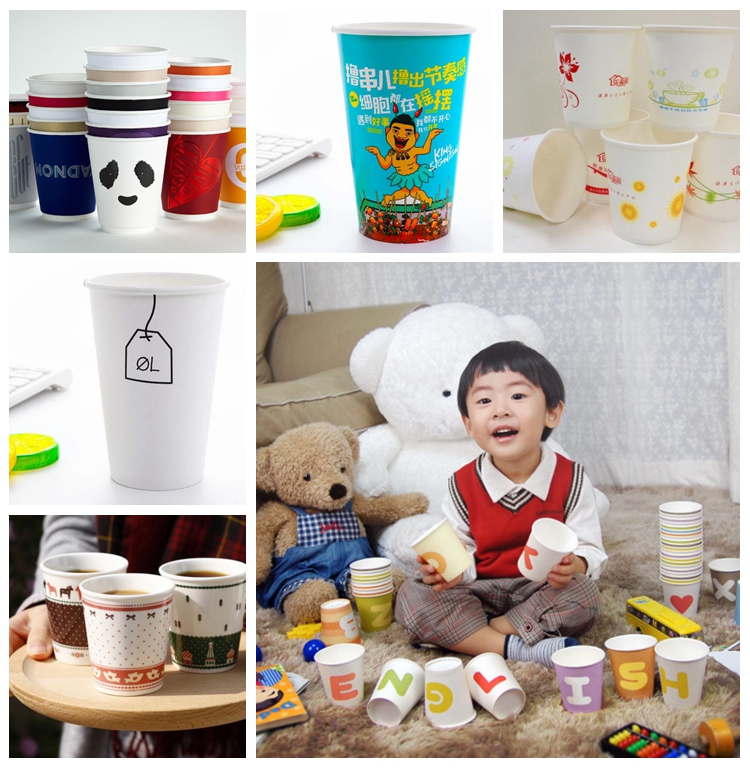 Customized Disposable Single Side 15g PE Coated Paper For Hot Coffee Paper Cup