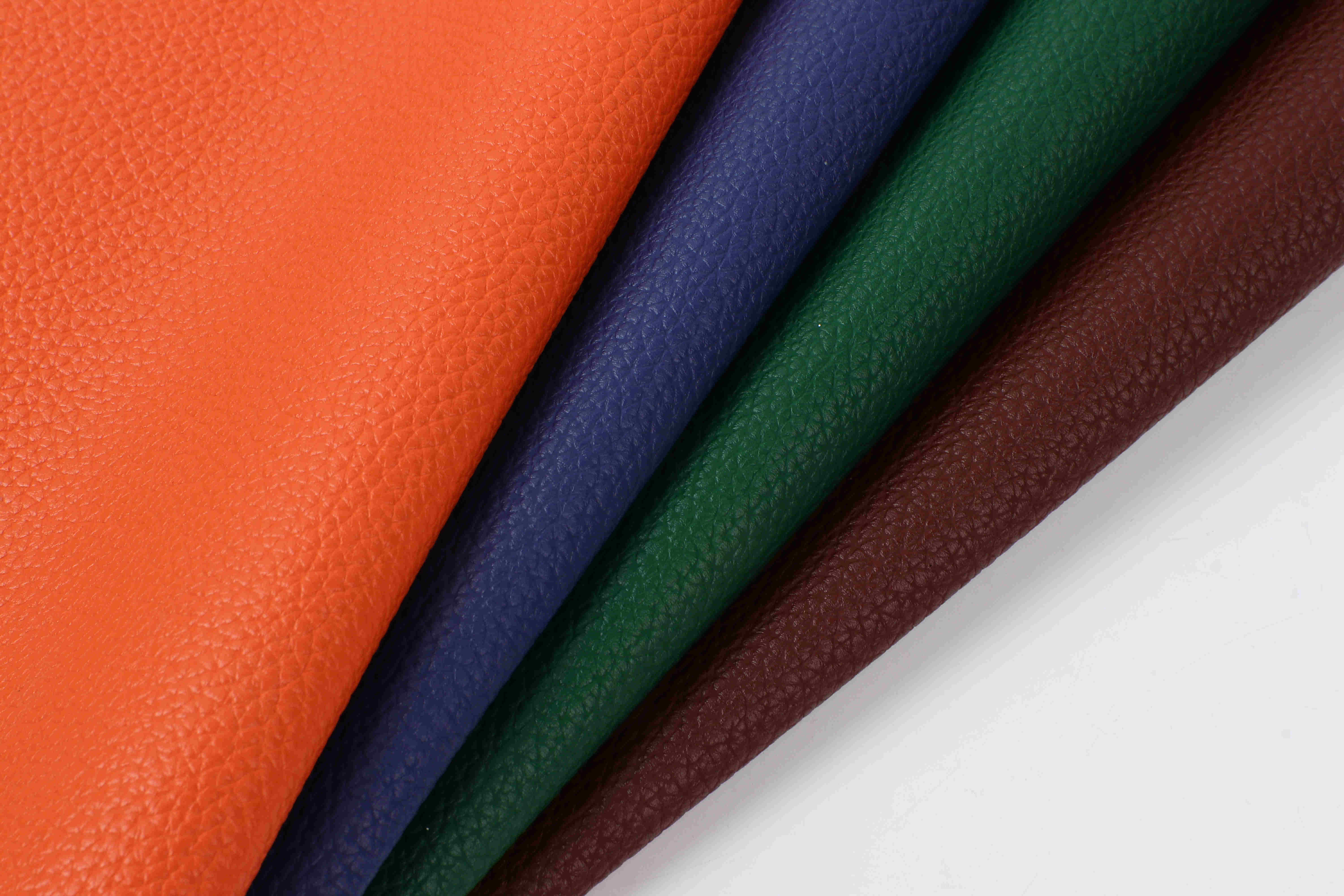 0.7mm Faux PVC Leather For Car Seat Cover Oriental Lychee Type