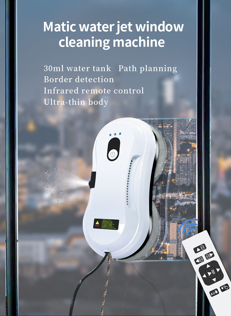 24V Automatic Window Cleaner Robot Anti Fall Automatic Cleaning Robot OEM