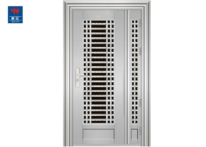 Laser Cut Turkish Style Double Stainless Steel Security Door Design
