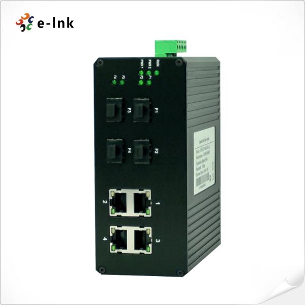 4G+4 SFP Gigabit Industrial Ethernet Switch