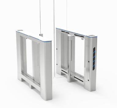 Servo Motor Barcode Scanner Turnstile Gate 60hz For Commercial Building