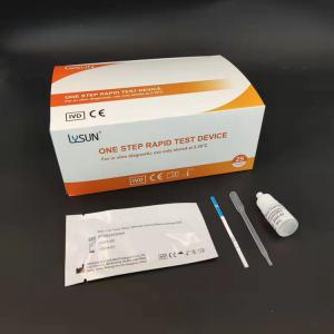 Buy cheap Healthcare Serum Urine HCG Pregnancy Test Cassette 25mIU/Ml product