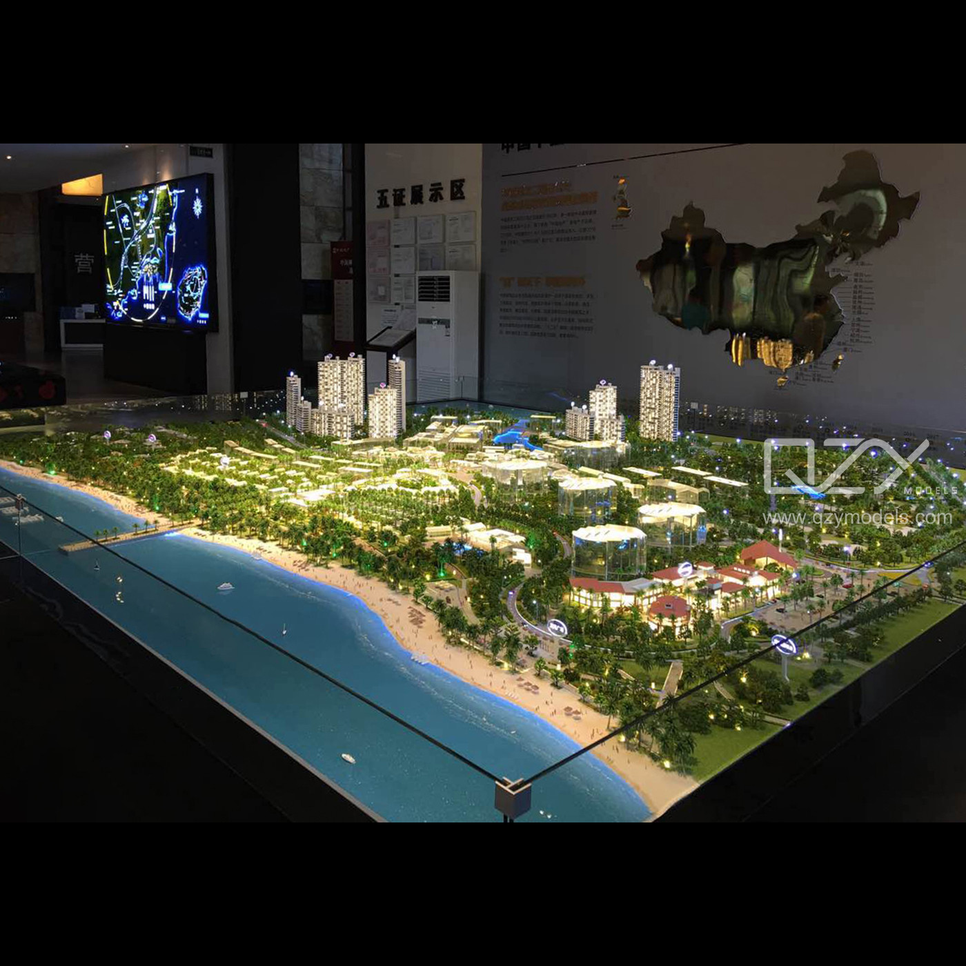 Urban Conceptual Architectural Physical Model 1/300 Villa ODM