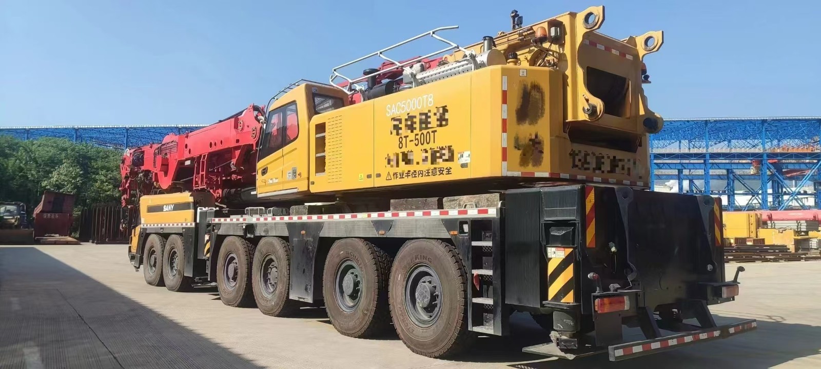 2022 Model Used Sany All Terrain Crane 400 Ton Mobile Crane SAC4000T8