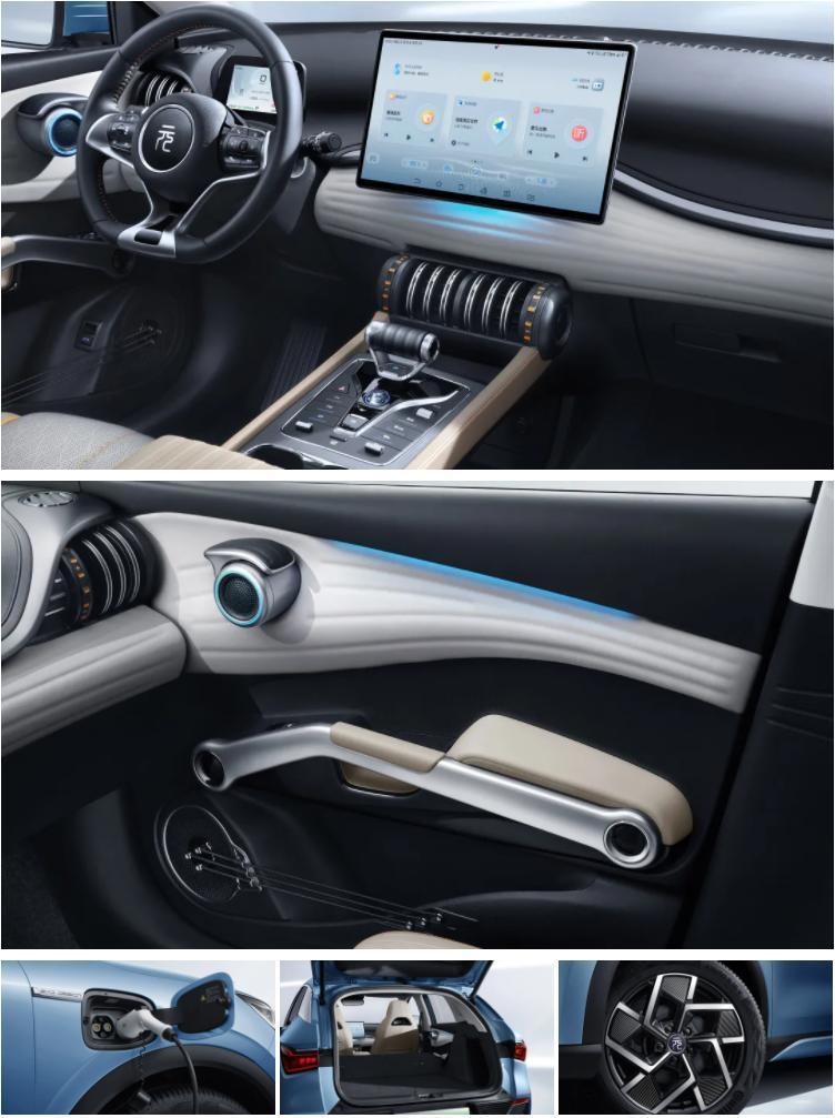 Made in China New Energy Vehicles Pure Electric SUV Byd Yuan Plus Flagship EV Byd Electric Car