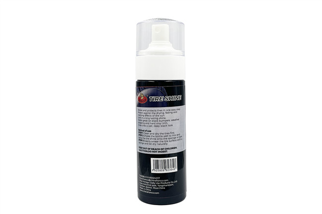 Car Tire Shine Spray High Gloss Coating Dressing Refurbishing Spray Wheel Cleaner Sprayable Extra Glossy