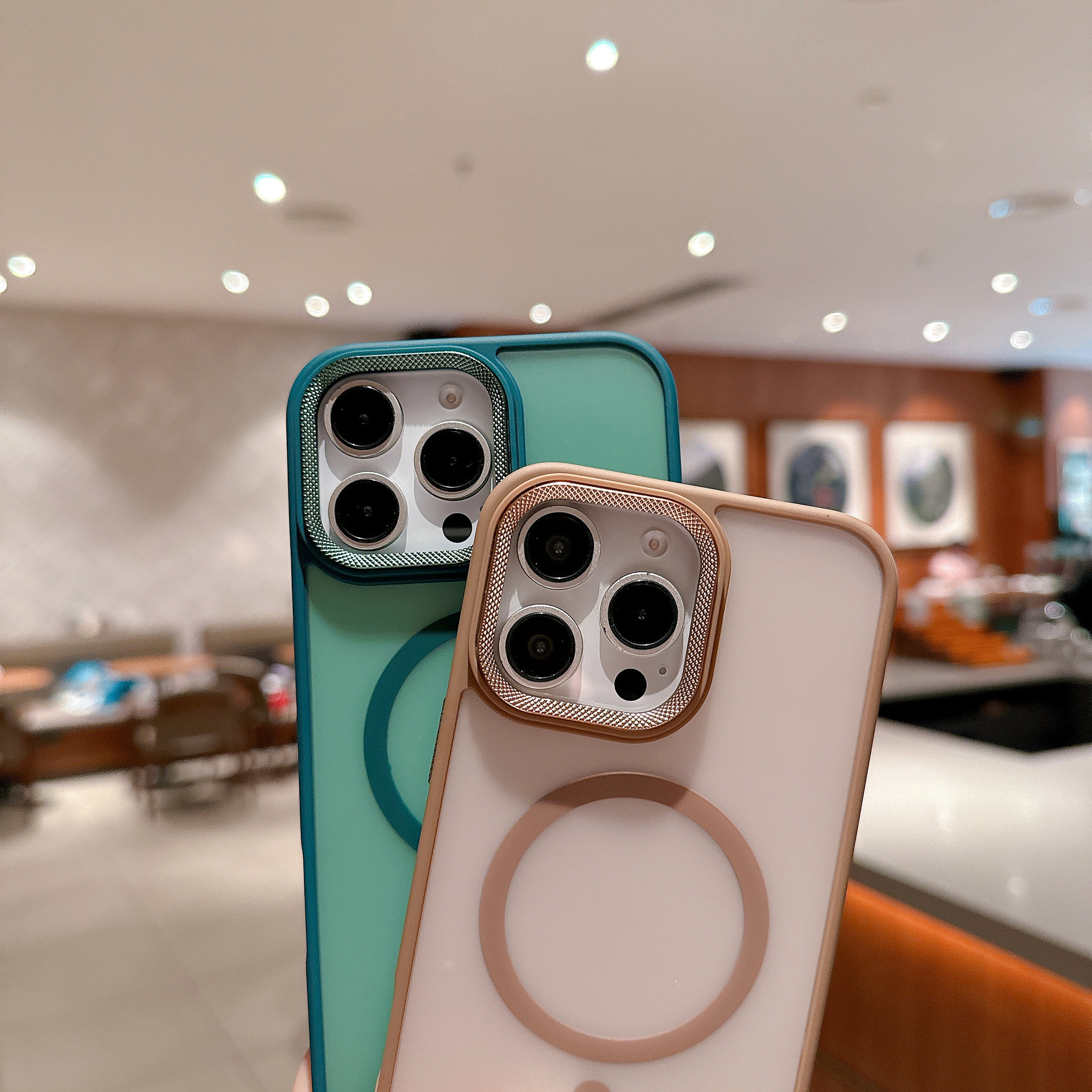 Skin Friendly Soft TPU Magsafe Phone Case Shockproof Anti Fingerprint Mobile Cover