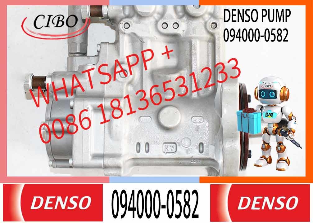 Engine Spare Parts Fuel Injection Pump 094000-0582 6261-71-1111 6261-71-1110 For Komatsu 6D140 Engine Fuel Injection Pum