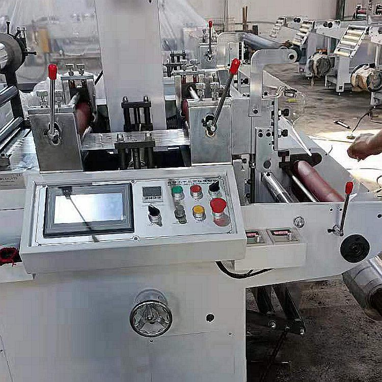 Self Adhesive Blank Label Die Cutter Automatic Medium Speed Hot Stamping Die Cutter