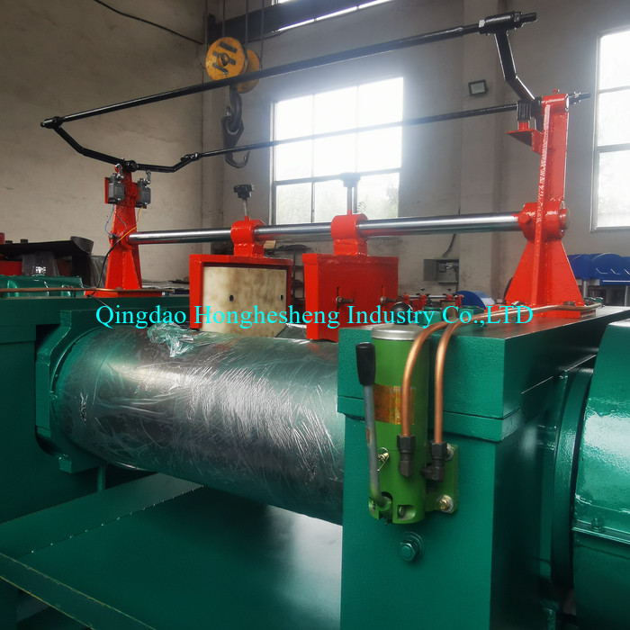 Nylon Bush Rubber Open Mixing Mill Inner Water Cooling 55KW