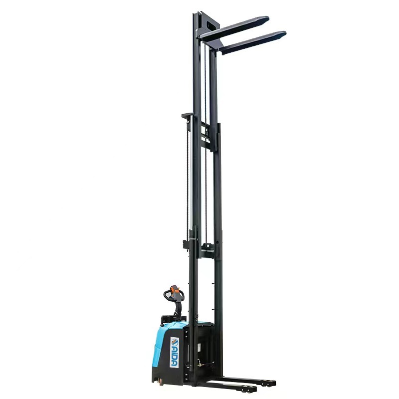 1500kg, 2000kg Electric Battery Reach Stacker Pallet Stacker High End Ligting 5500mm