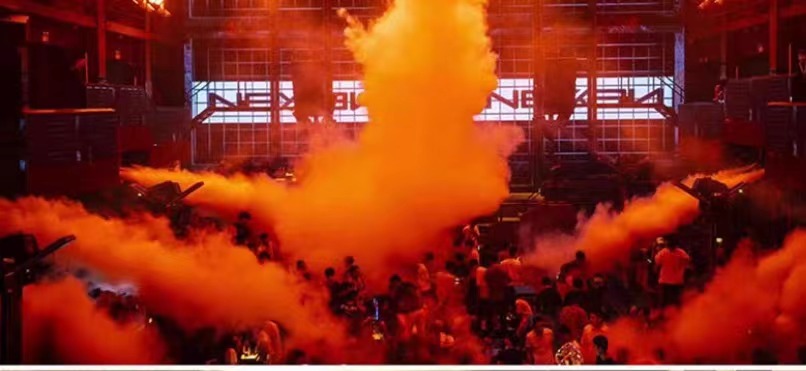 Preheating Time 40 Seconds 1700w Stage Disco Stage Effect Smoke Fog Machine for Stage