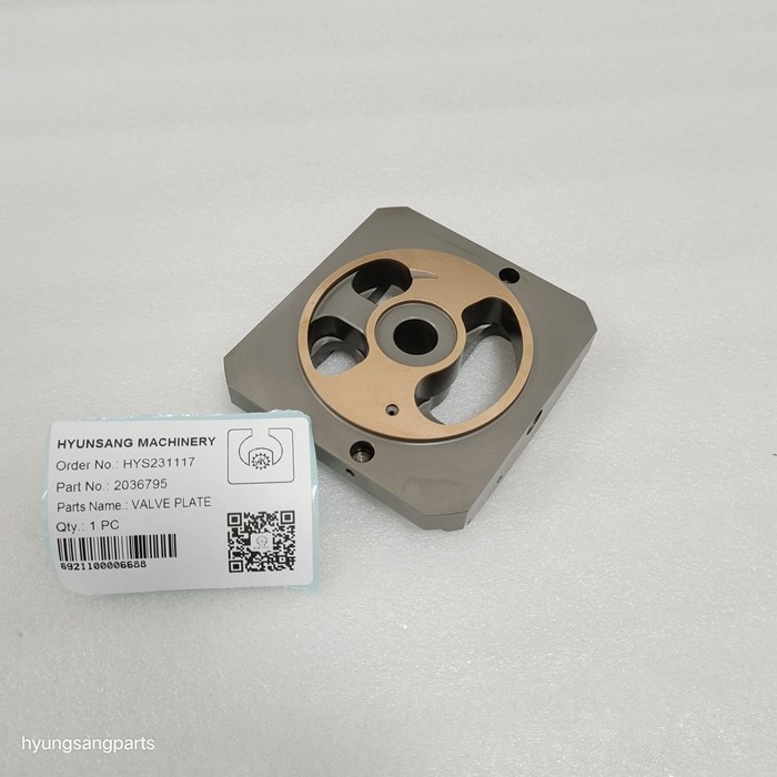 Excavator Hydraulic Parts Valve Plate 2036795 3098526 For EX200-5 EX220-5
