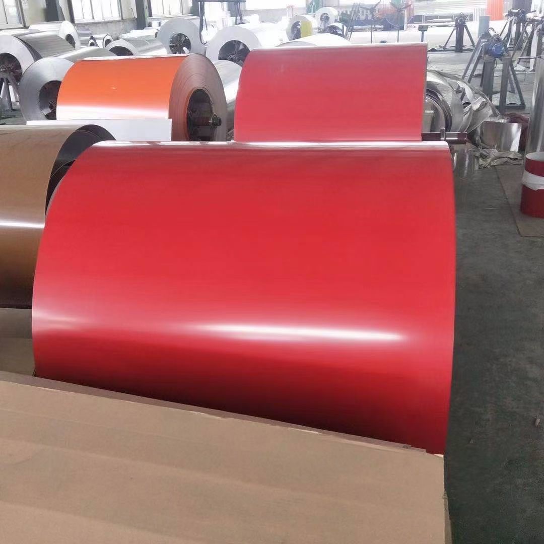 ASTM AISI JIS DIN GB Standard PE Color Coated Aluminum Coil for High Grade Building Materials Bending Welding Cutting