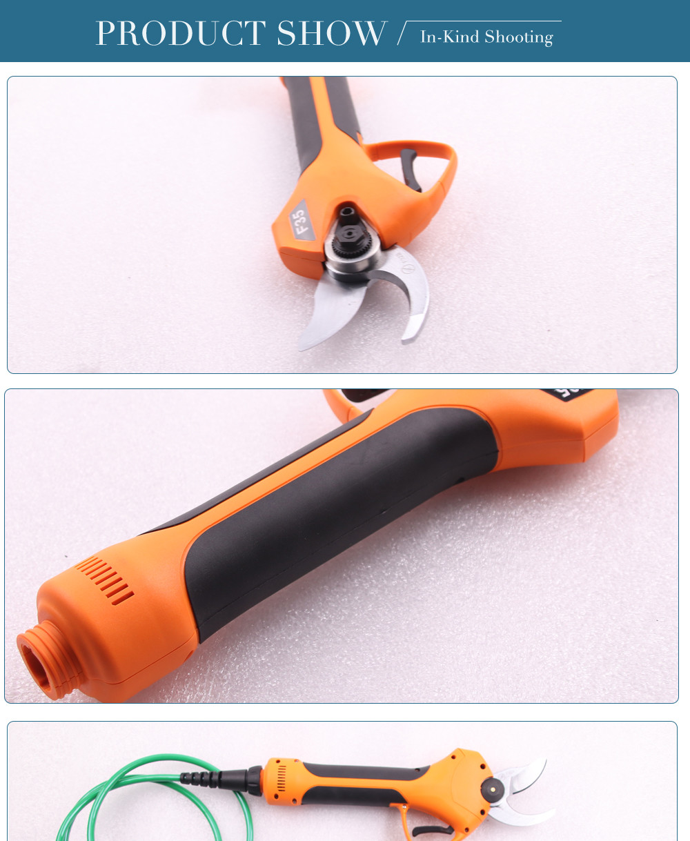 Swansoft 800g Long Time Use Powerful 3.5CM Electric Pruning Shears to Europe and US