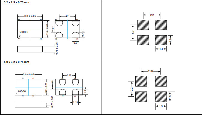 SIT1602 54MHZ MEMS Crystal Oscillator SIT1602AI-82-33E-54.000000Y