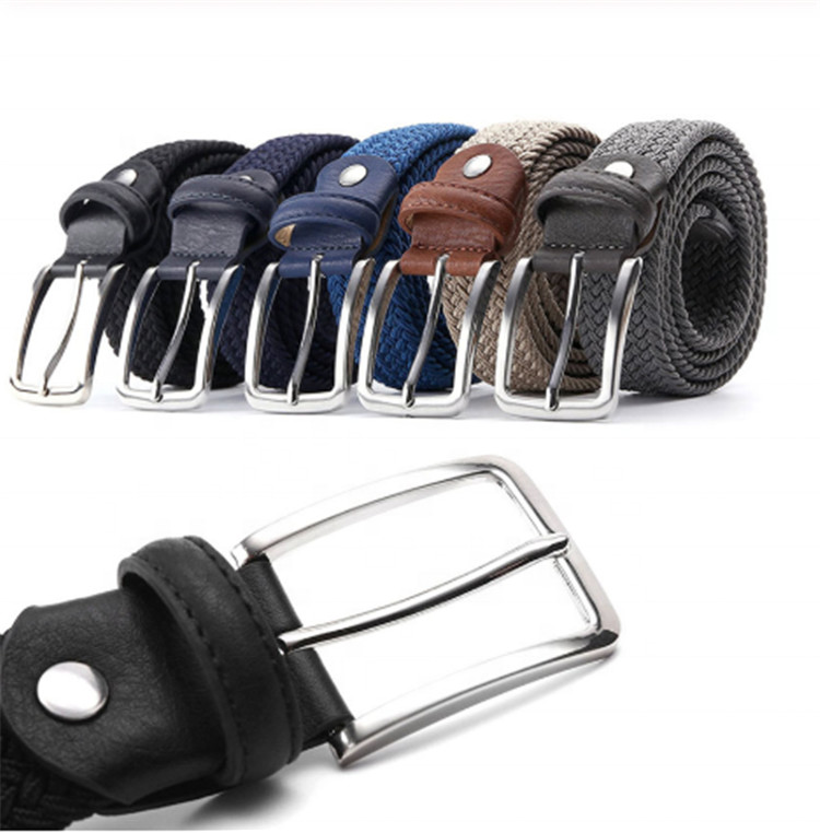 Knitted Rope Stretch Elastic Belt Fabric Braided 145cm