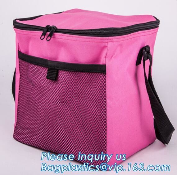 cooler bag waterproof oxford shoulder bag ice pack thermal picnic lunch box vehicle insulation bag for meal drinks pack