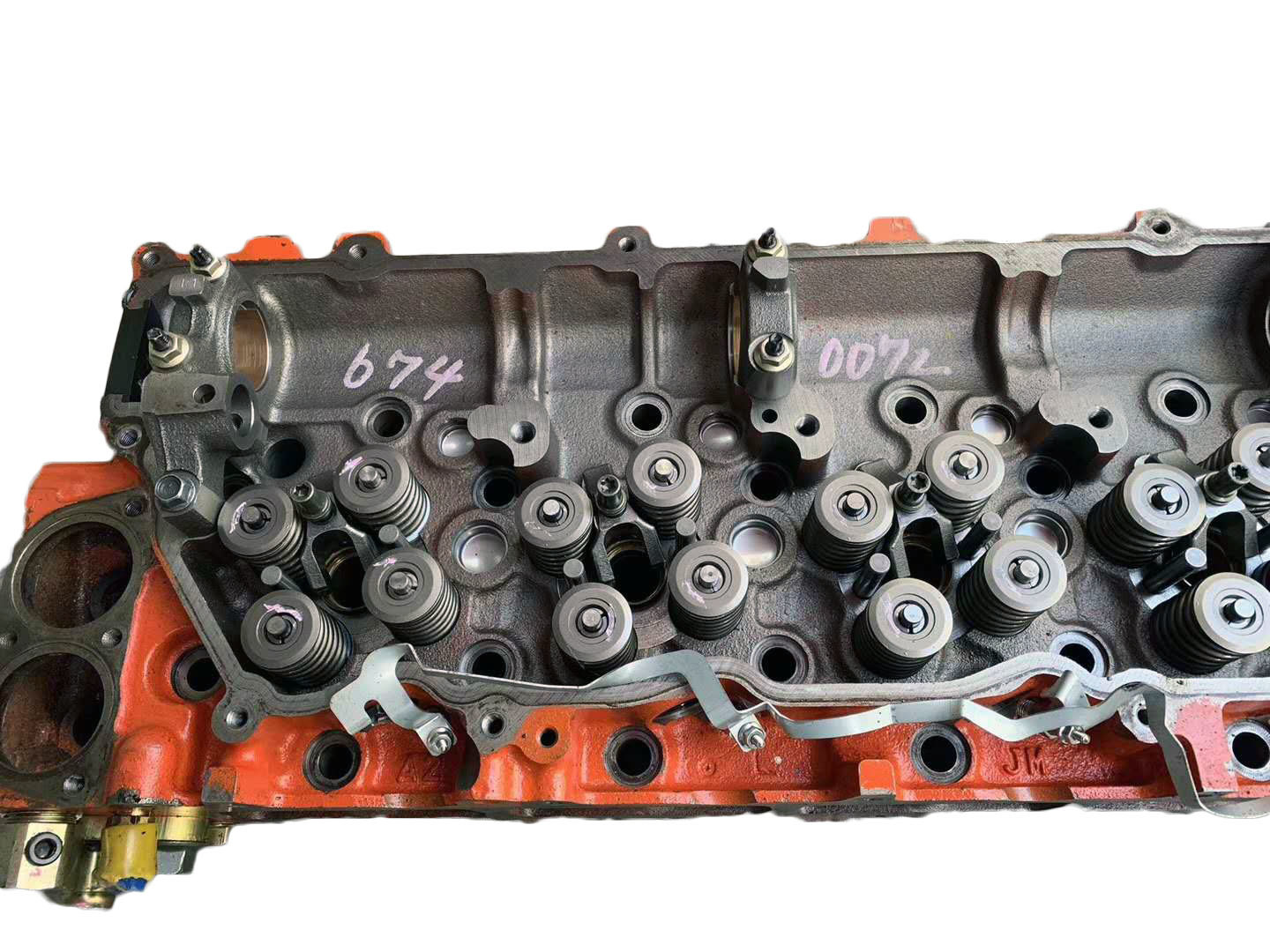 Excavator Cylinder Head Assembly Isuzu 6hk1 Engine Parts