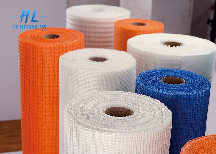 Orange Fiberglass Mesh Joint Tape Alkali Resistant For Plastering And Rendering