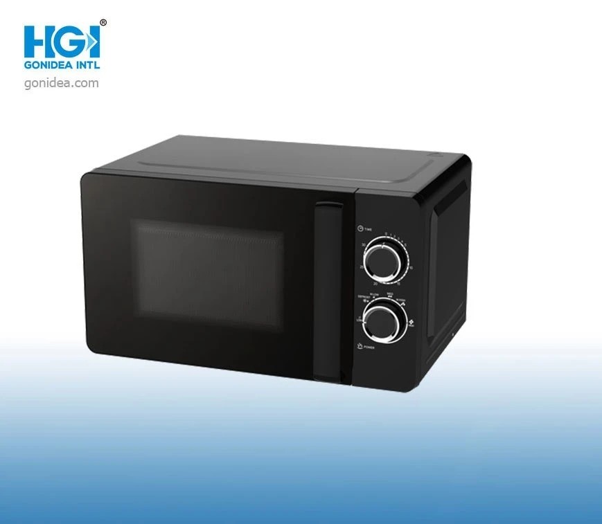 Kitchen Appliances Balck 20L Electric Home Microwave Oven Digital Timer Control