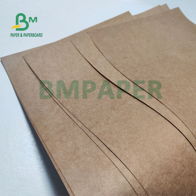 80gsm 90gsm Extensible Sack Kraft Paper For Cement Bags 100cm Good Toughness