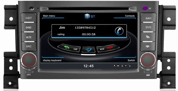 Dash-Board in dash DVD player for Suzuki Grand Vitara 2005-2011 S100 with 3G Wifi 3D RDS auto radio system OCB-053