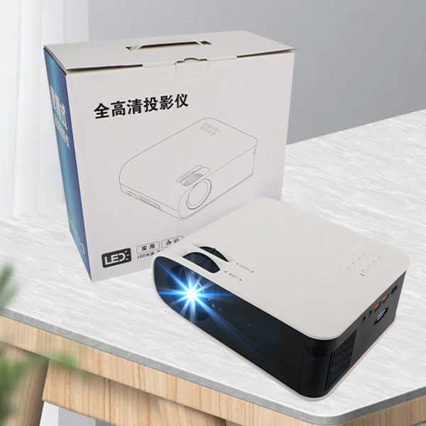 PL12 Home Movie TFT LCD LED Projector 50000 Hours Lifetime