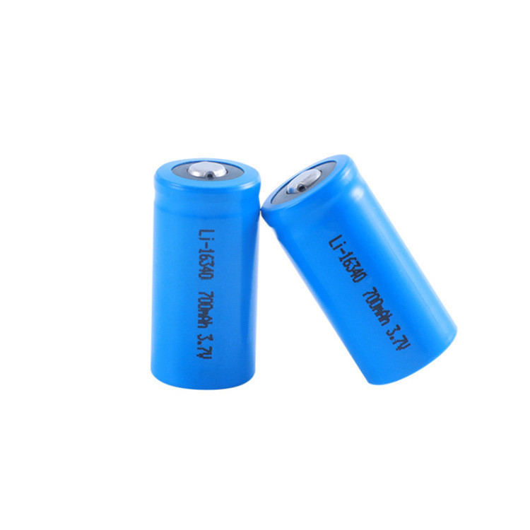 3.7V 750mAh 16340 CR123A Rechargeable Lithium Ion Battery