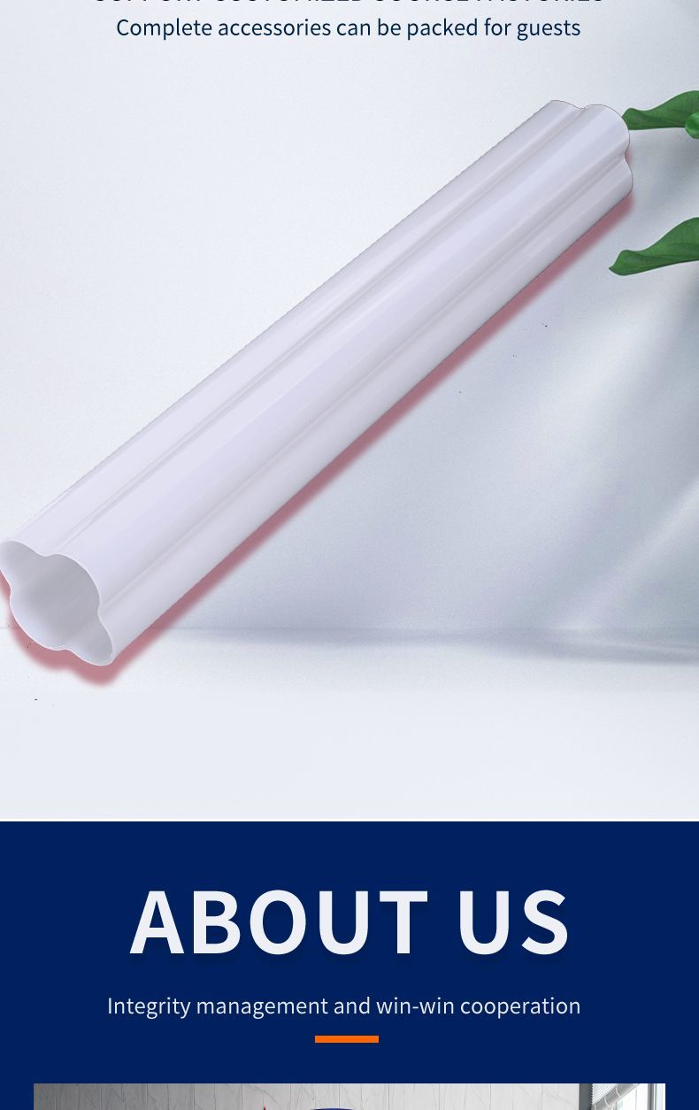 PC Diffused Tube Flexible Profile Tube Cover Shaped Profiles