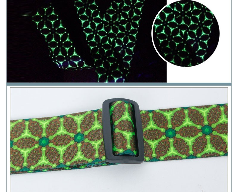 120-180 Cm Classic Personalised Guitar Strap Dye Sublimation Printed Logo
