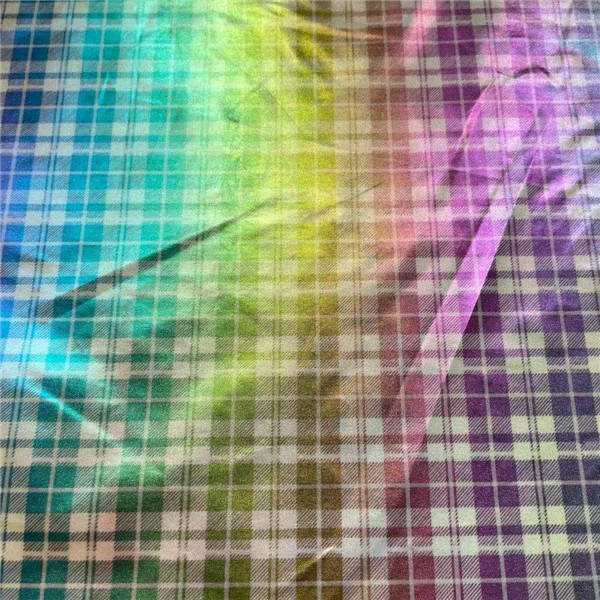 100% Polyester Yarn-Dyed Foiled Wind Breaker Fabric 50D*50D 80gsm 150CM Water-Proof