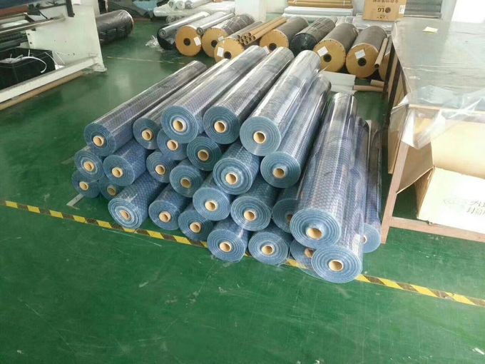 Transparent Soft ESD PVC Curtain , Anti Static Plastic Curtains For Electronic Workshop