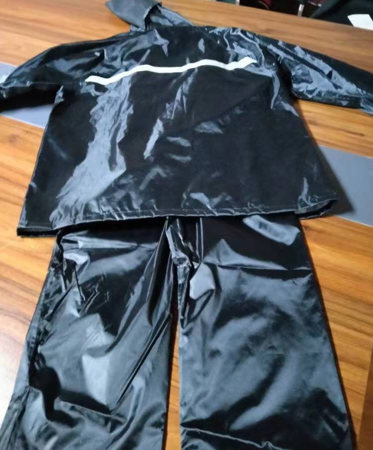 Motorbikes Rider Fluorescent Rain Suit OEM Fluorescent Rain Gear