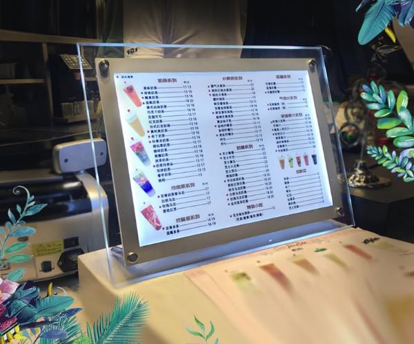 100cm Led Light Box Signage Frameless Estate Acrylic Light Box Signage