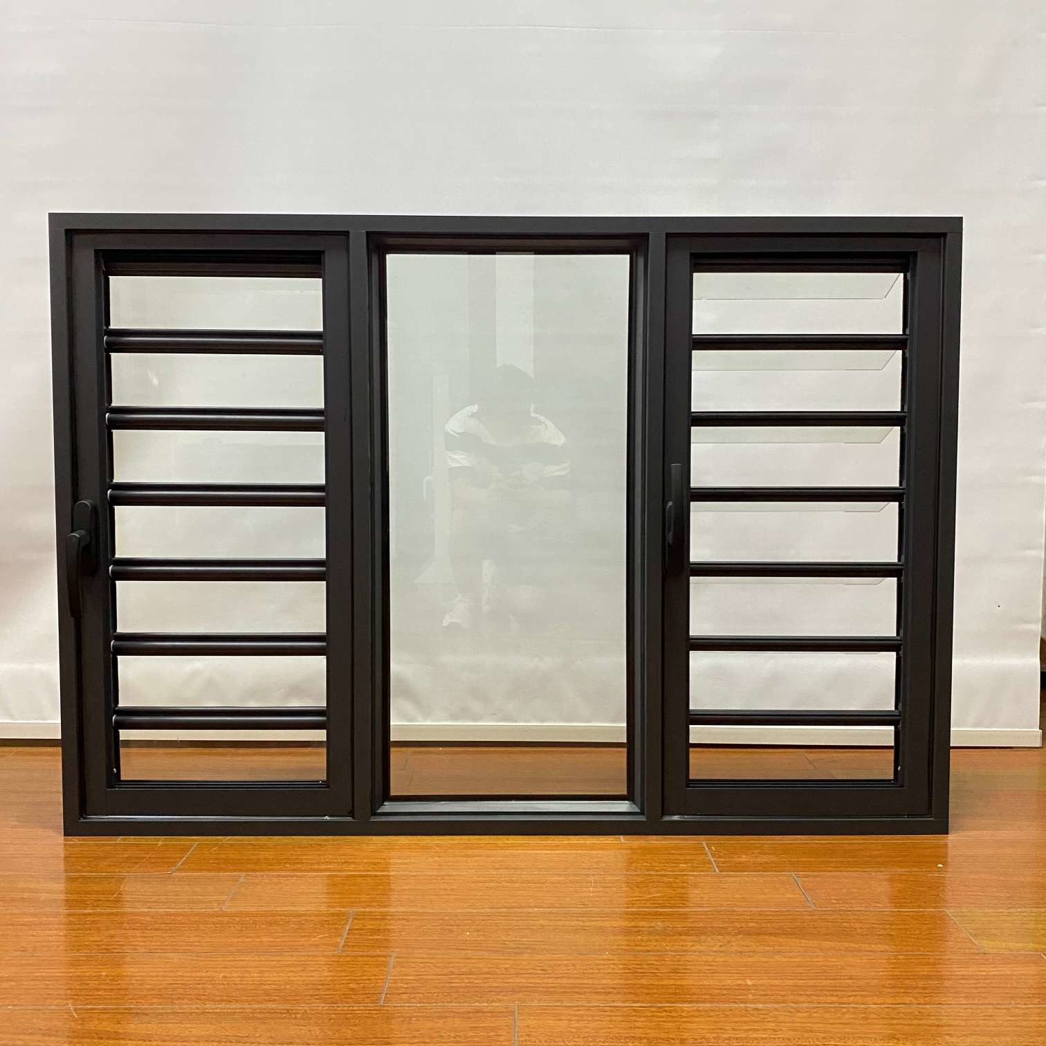 Handle Open 6mm Aluminum Louver Windows Aluminium Glass Louvers Window With Handle