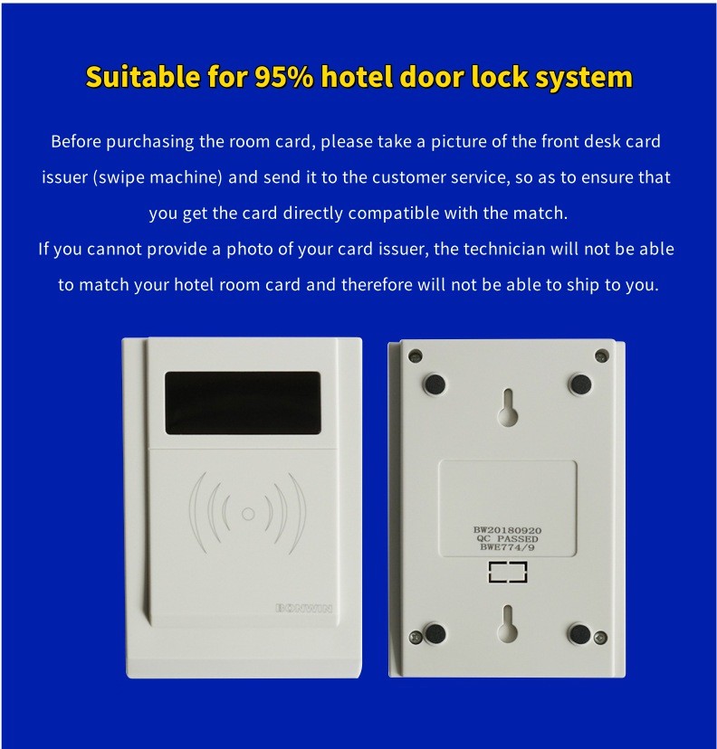 Full Color Printing Magnetic Hotel Room Key Card with ISO/IEC 14443-A RF Interface