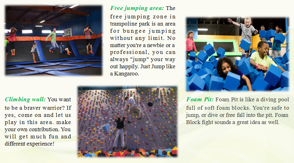 30M2 Best China Factory Supply Trampoline Park Amusement Indoor Trampoline Park