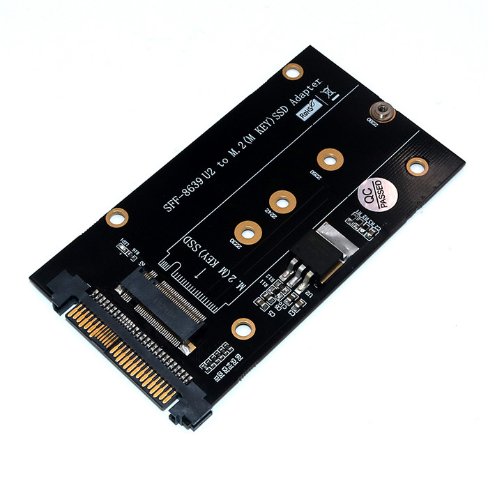 M2 NGFF Key M SSD To SFF-8639 U.2 Mini Pcie Adapter 1OZ Pcie Ssd Adapter