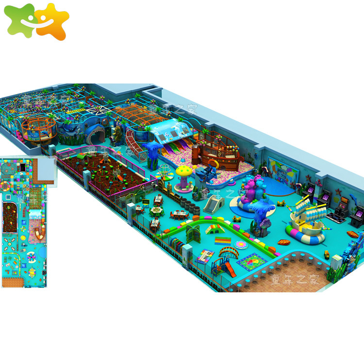 Customized Plastic Soft Play Kids Indoor Playground Equipment