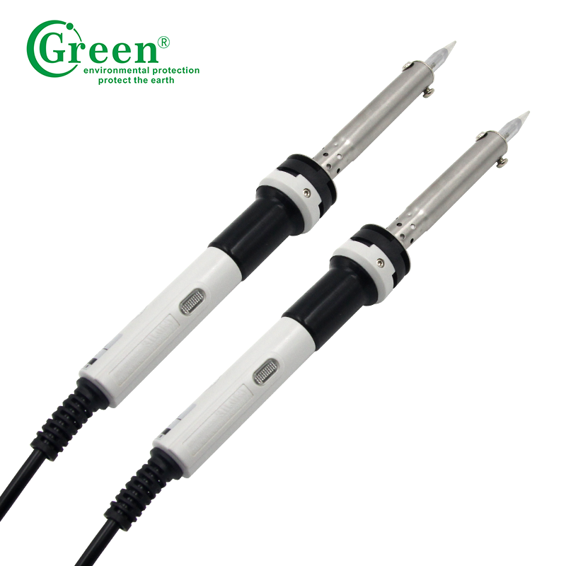 110V / 220V 80W High Temperature Soldering Iron 50-600℃ White / Black Lead Free