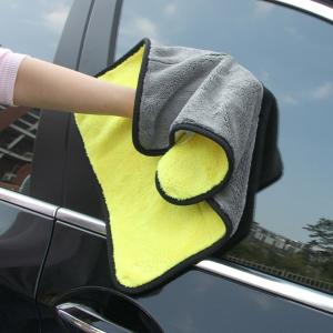 Buy cheap Customized Car Cleaning Microfiber Cloths 80% Polyester 20% Polyamide Or 100% Polyester product