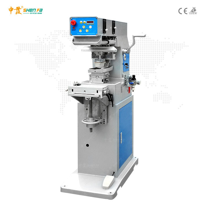 Small Single Color Semi Automatic Pad Printing Machine