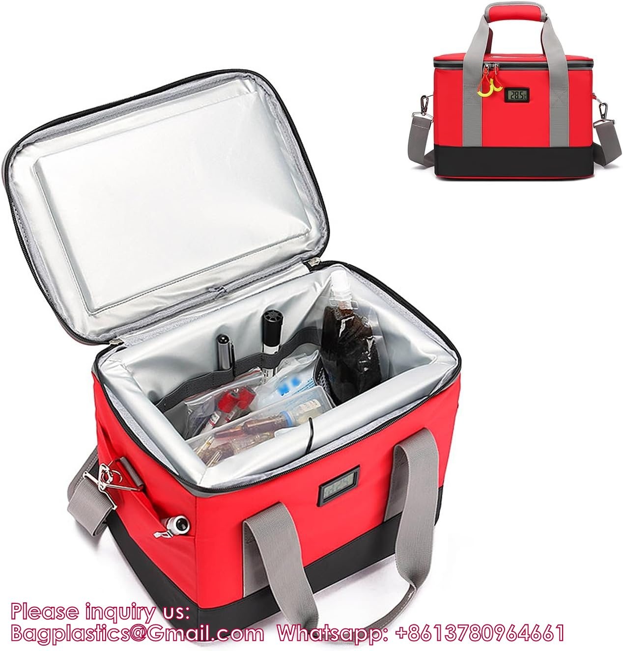 Medical Cooler Bag Insulated Bag Cooling Pack Medication Emergency Medical Bags Insulation Bags Portable Freezer Box
